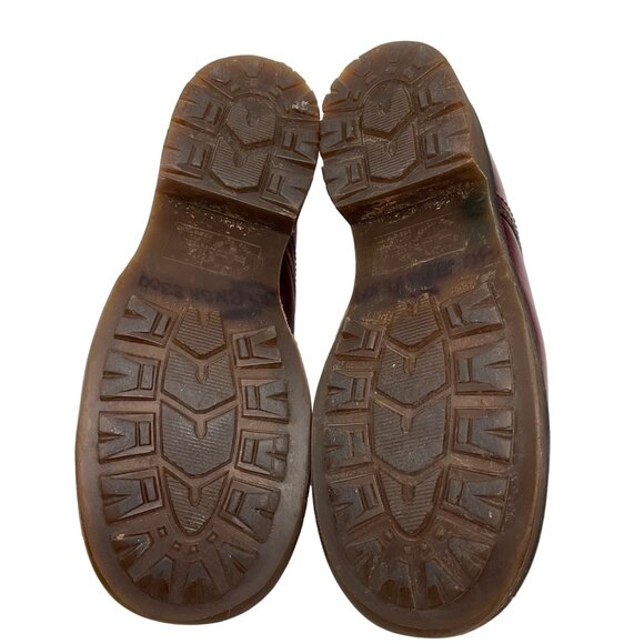 Dr. Martens Womens Leather Ankle Boots Ox Blood Size UK 3 US 5 vintage - Picture 5 of 13